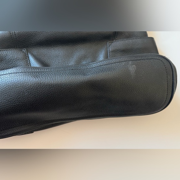 MICHAEL Michael Kors Black Pebbled Leather Satchel Hobo Bag  Used-Missing Straps - Picture 3 of 16